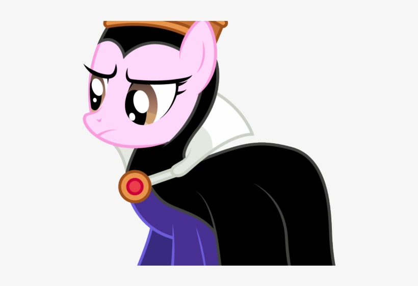 Disney Clipart Evil Queen - Mylittlepony, transparent png #7684868