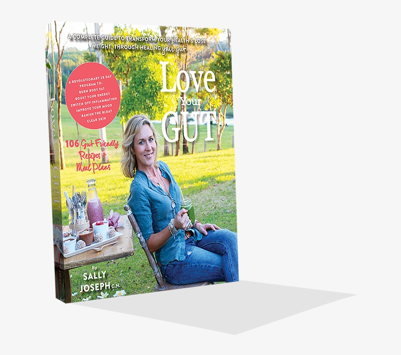 Lyg Book-mockup V2 - Sally Joseph Love Your Gut, transparent png #7684946