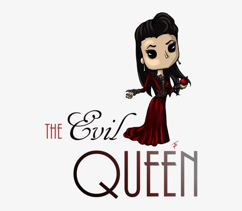 Bleed Area May Not Be Visible - Evil Queen Chibi, transparent png #7685093