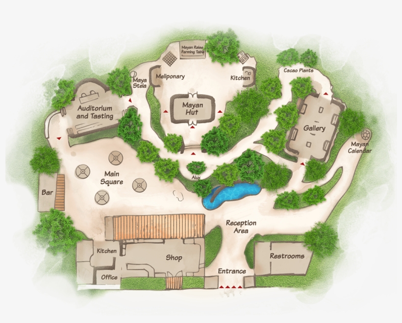 Mayan Raise Farming Table - Mayan Cacao Company Cozumel, transparent png #7685266