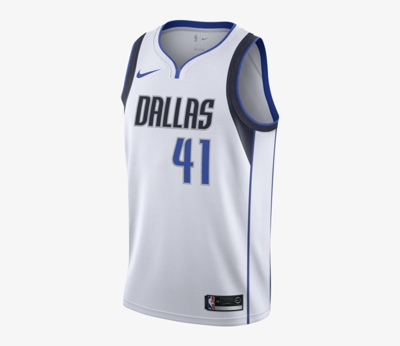 Dallas Mavericks Nike On Court Dirk Nowitzki Association - Dirk Nowitzki, transparent png #7685632