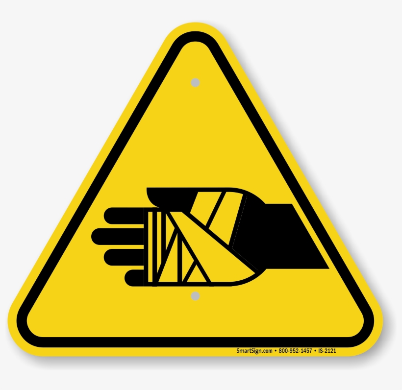 Chemical Burns Hazard Symbol, Iso Warning Sign - Simbolo De Quemaduras, transparent png #7685704