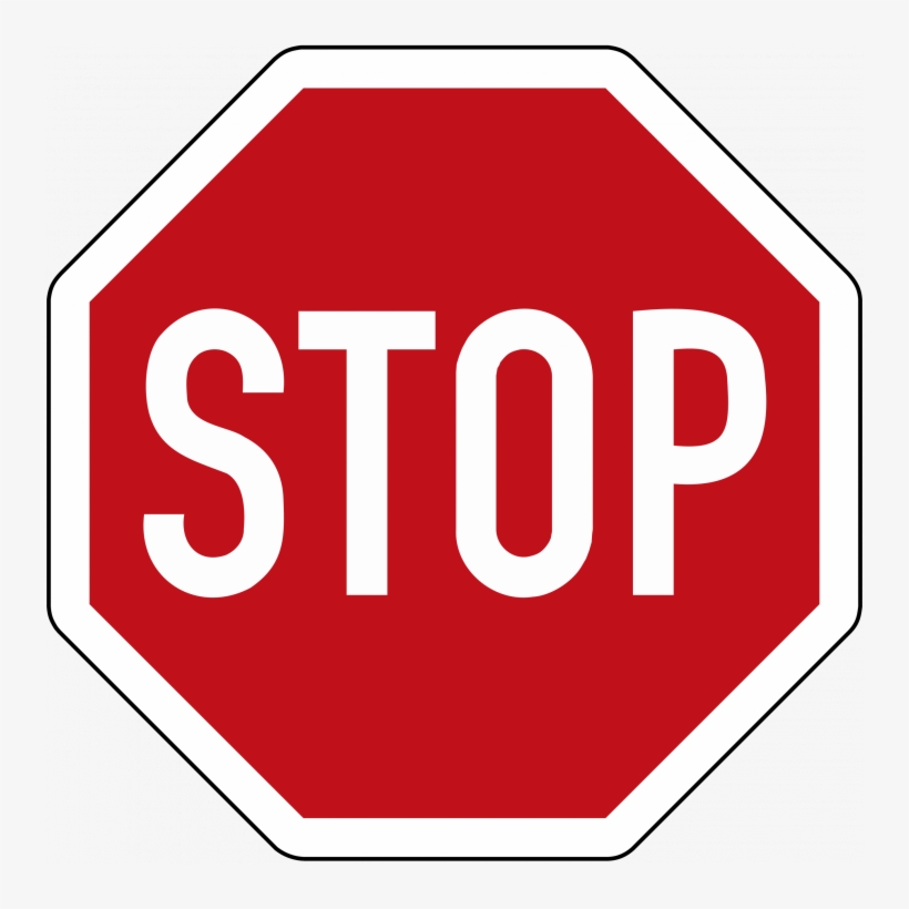 Stop - Stop Sign, transparent png #7685806