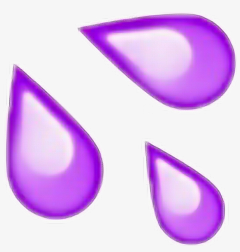Purple Sticker - Purple Moon Emoji Png, transparent png #7686344