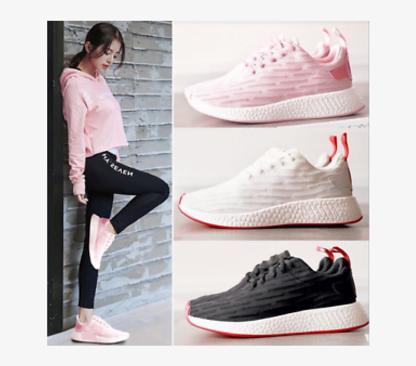 Sale Autumn / Winte New Women Running Breathable Shoes - Korean Sport Shoe 11street, transparent png #7686648