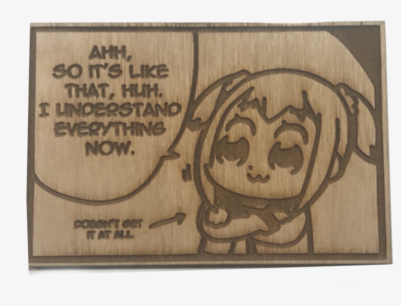 I Understand Everything Now Woodpatch - Visual Arts, transparent png #7687385