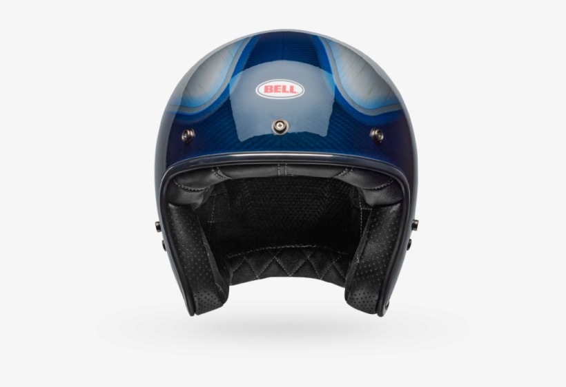 Bell Custom 500 Carbon Rsd Gloss Candy Blue Carbon - Bell Custom 500 Helmet, transparent png #7687590