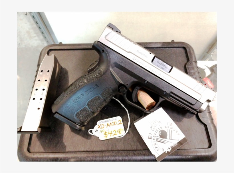 Springfield Xd - Firearm, transparent png #7688776
