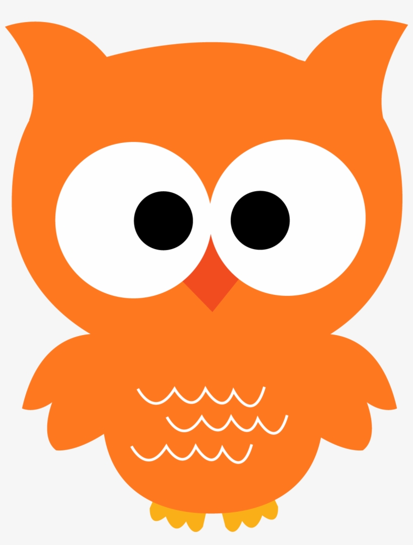 Colors Clipart Owl - Owl Orange Clip Art, transparent png #7688911