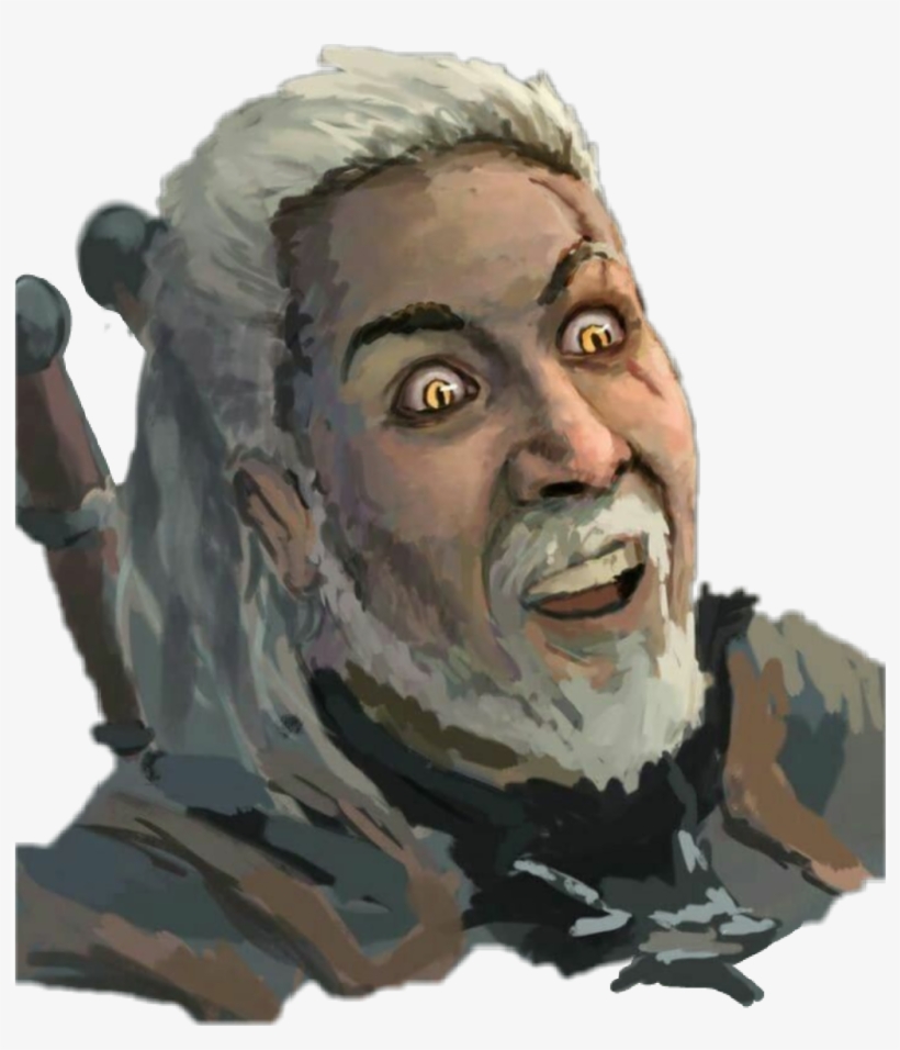 Geralt Of Rivia, transparent png #7689217