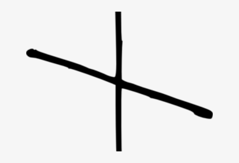 Thin Cross Cliparts - Cross, transparent png #7689320