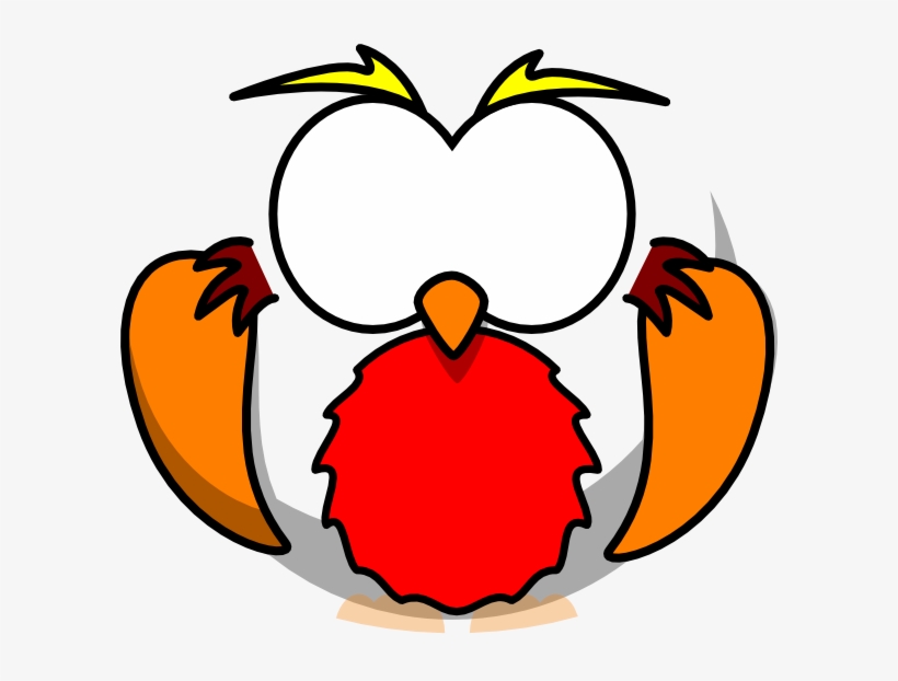 Rainbow Clipart Owl - Cartoon Owl Face, transparent png #7689514