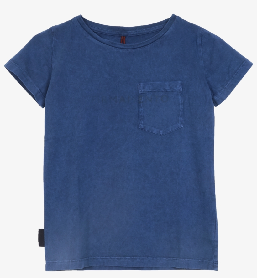 Blau Surf Pocket T-shirt - Denim, transparent png #7689927