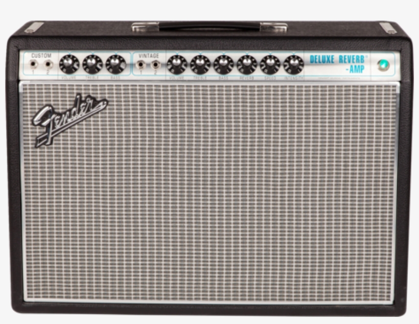 Fender 68 Custom Deluxe Reverb 68 Guitar Amplifier - Fender Deluxe Reverb 68, transparent png #7690063