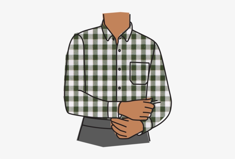 A Single Pocket Is A Classic Feature Of The Oxford - Shirt, transparent png #7690325