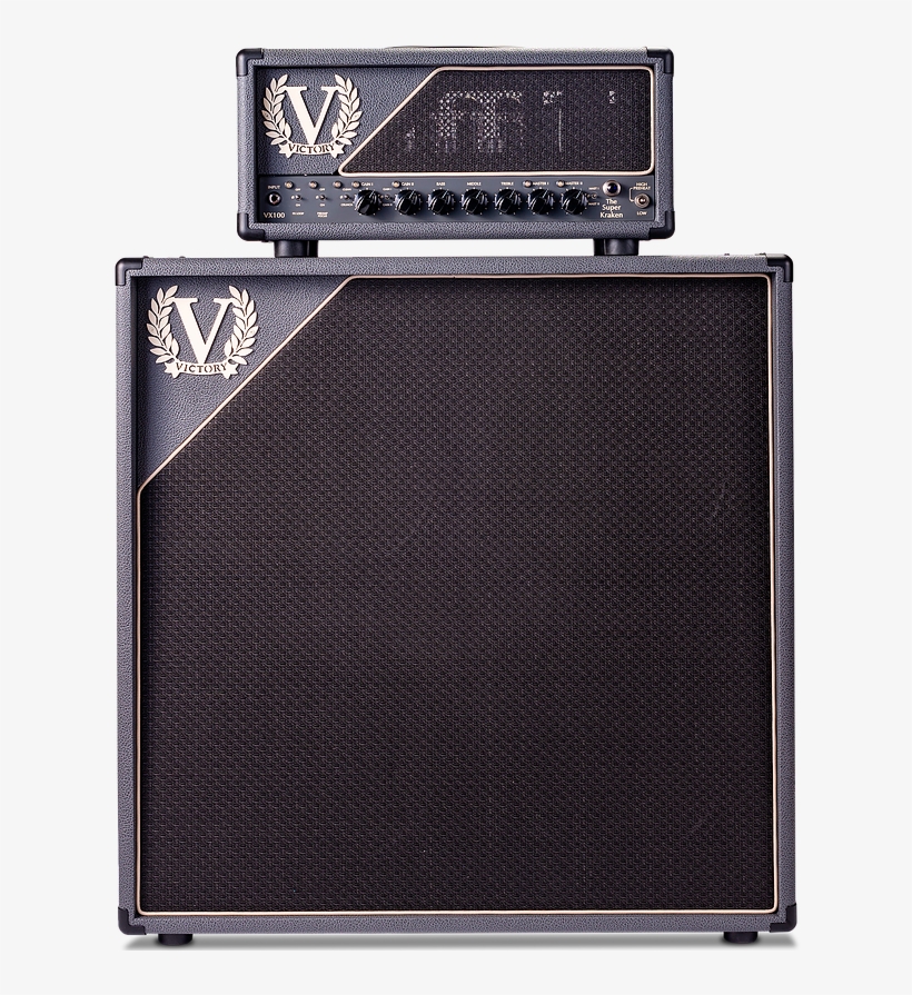Vx100 412 Front Cut Shadow1800 - Guitar Amplifier, transparent png #7690526