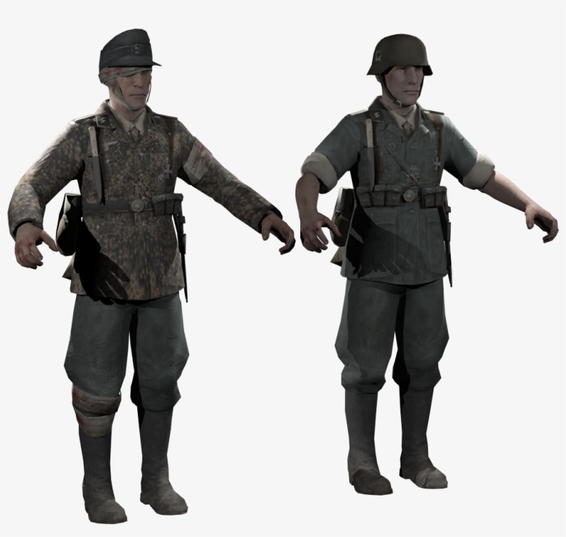 Add Media Report Rss Honorguard Skin - Call Of Duty World At War Uniform Mod, transparent png #7690574
