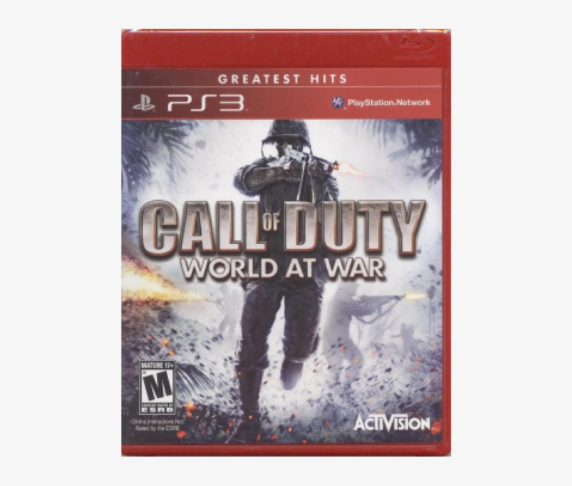 Call Of Duty - Call Of Duty World At War Ps3, transparent png #7690625