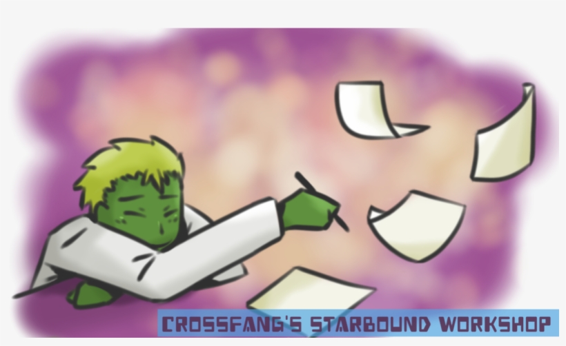 Welcome To My Starbound-related Art Thread I'm A Mediocre - Cartoon, transparent png #7690702