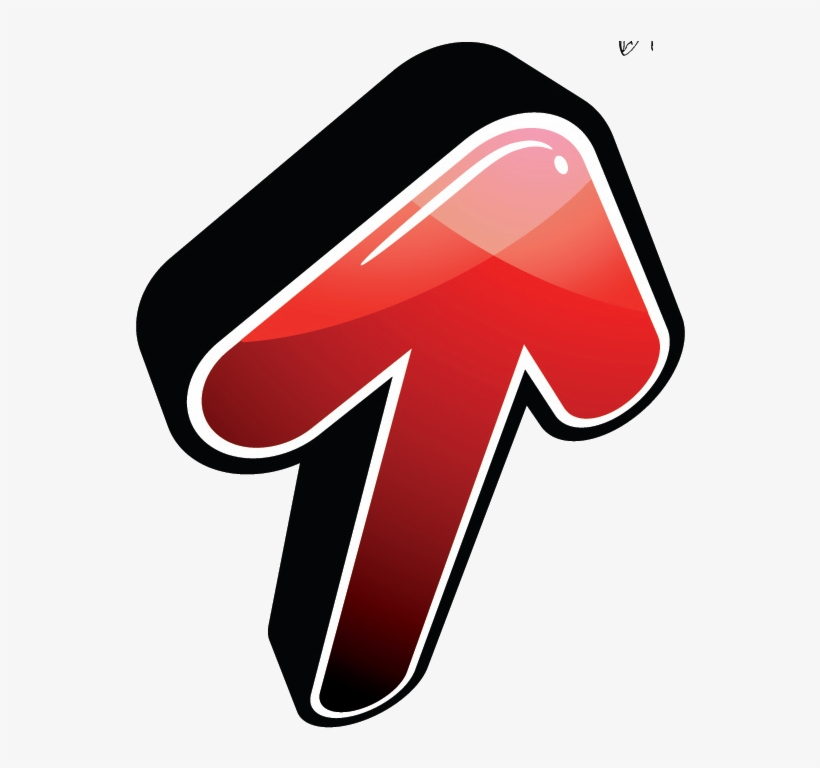 3d Arrow, transparent png #7690733