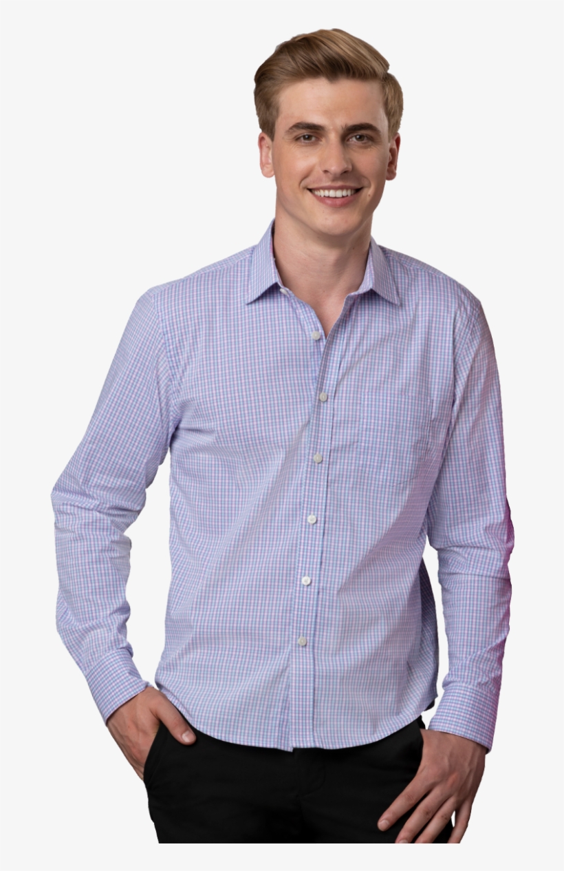 7271 Blu S Solid - Gentleman, transparent png #7690909