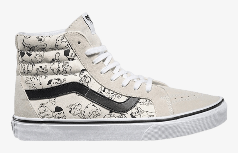 Vans Disney X Sk8-hi Reissue '101 Dalmatians' - Dalmatiner Schuhe, transparent png #7691035