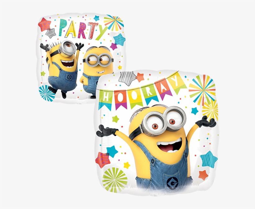18 Despicable Me Party Balloon, transparent png #7691366