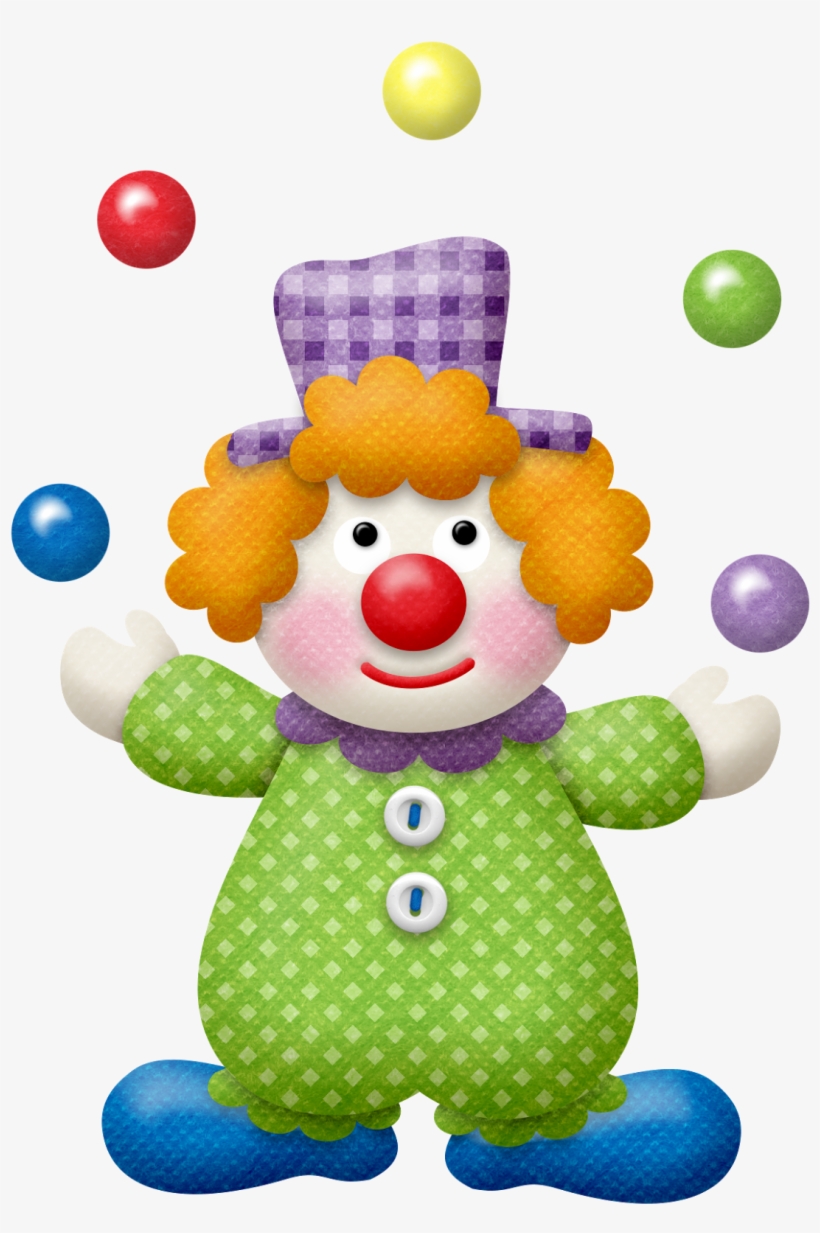 E A Festa Circo Chegou Com R Ⓒ - Clown Juggling Png, transparent png #7691635