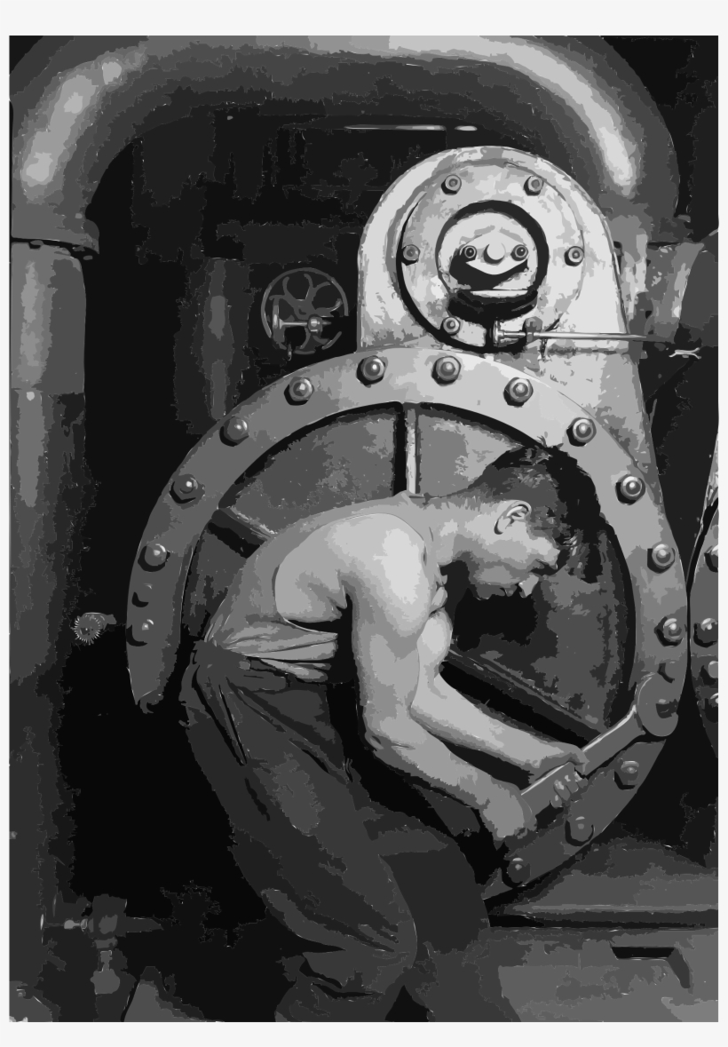 This Free Icons Png Design Of Lewis Hine Power House, transparent png #7691792