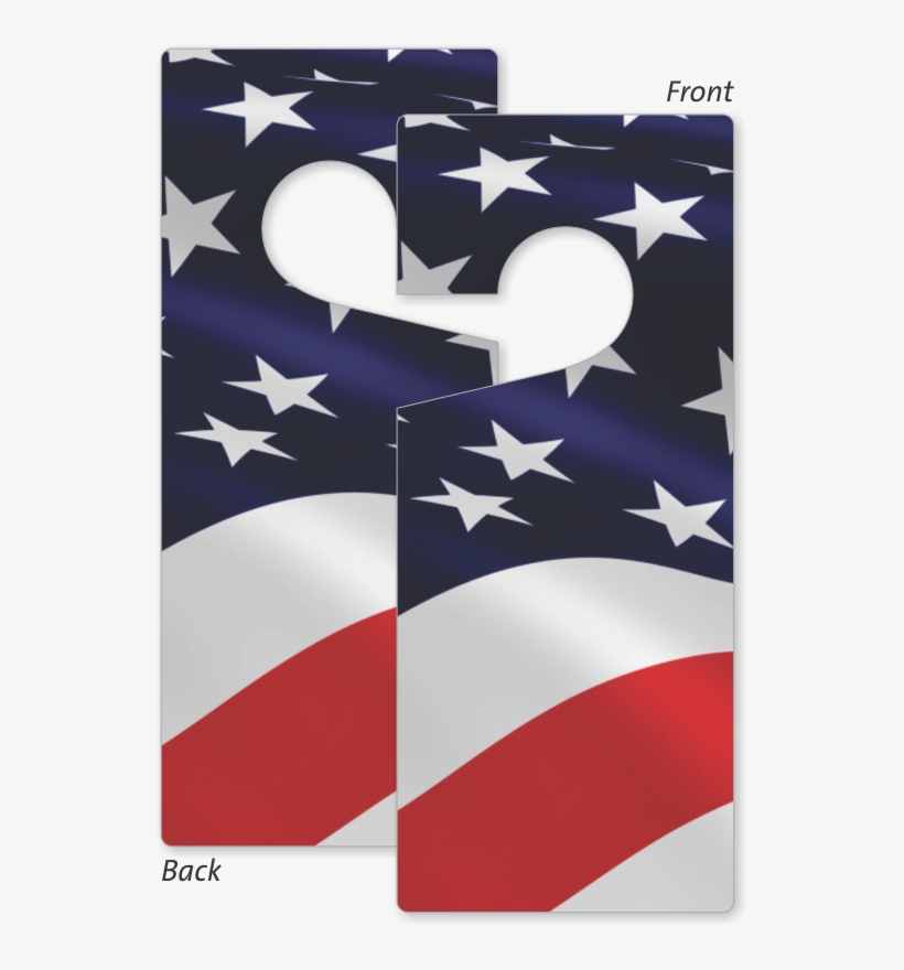 American Flag Door Hang Tag - Xiaomi In Usa, transparent png #7691962
