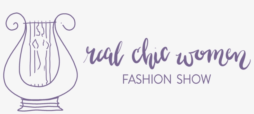 Real Chic Women Fashion Show - Calligraphy, transparent png #7692219