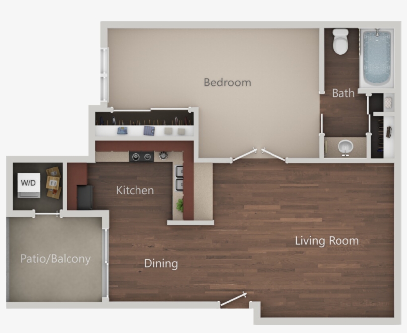 A - Floor Plan, transparent png #7692455