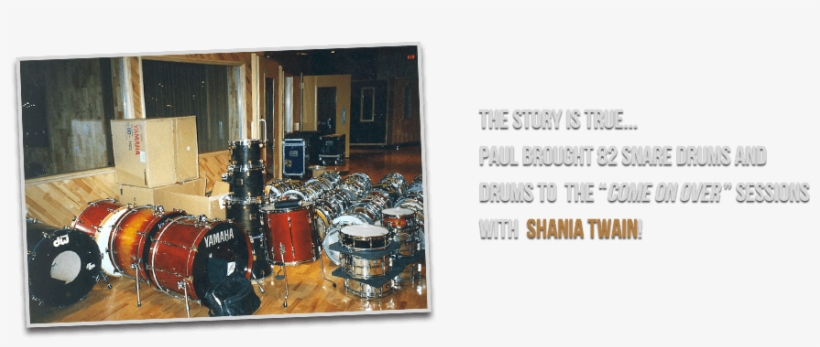 Paul Leim - Drums, transparent png #7692560