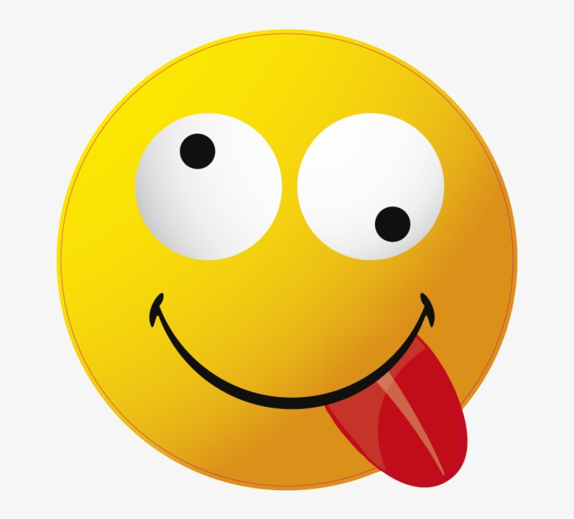 Autocollants Smiley 15 Mpa D 233 Co - Smileys Qui Tire La Langue, transparent png #7692602