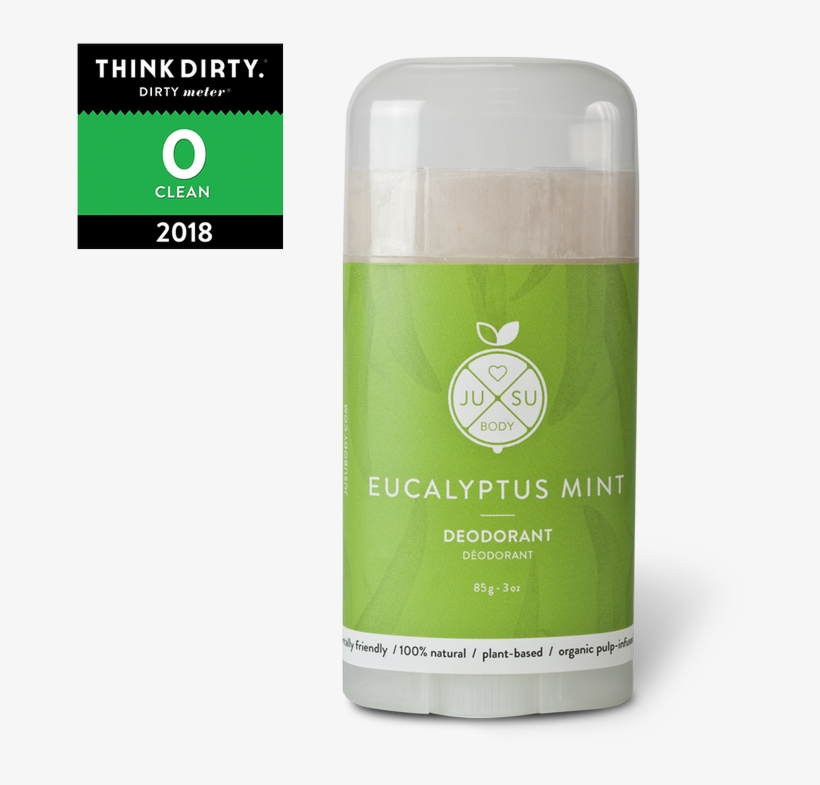 Eucalyptus Mint Deodorant By Jusu Body - Plants Deodorant, transparent png #7692603