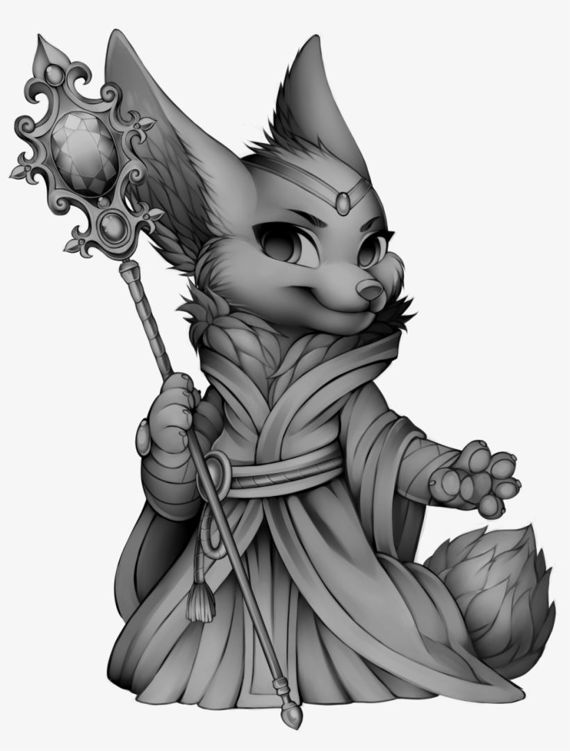 Furvilla Tigereye Peak Sorcerer Fox - Furvilla Fox Bases, transparent png #7693465