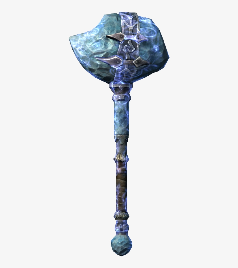 Stalhrim Mace Of The Sorcerer - Damage Glass Png Hd, transparent png #7693653