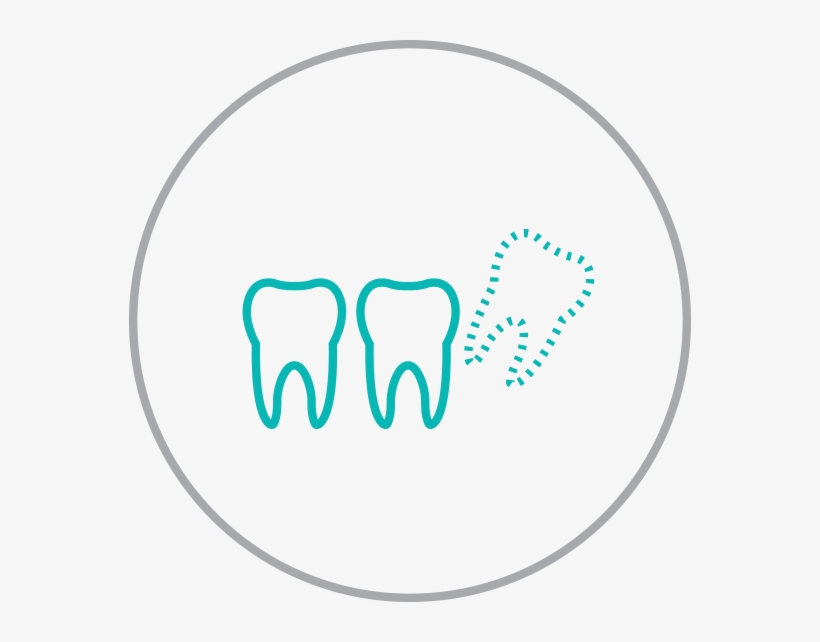 Dentistry Services Dallas - Teeth Extractions Icon, transparent png #7693685