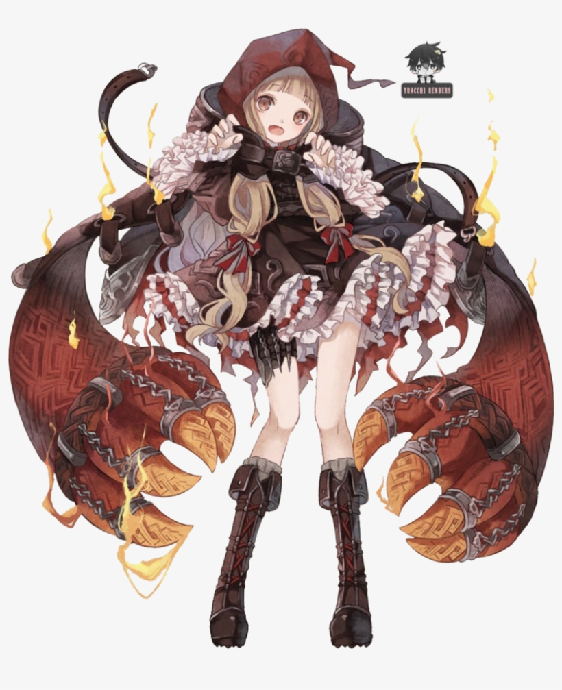 Picture Free Stock Red Riding Hood Render By Yuacchi - Sinoalice Red Riding Hood, transparent png #7693727