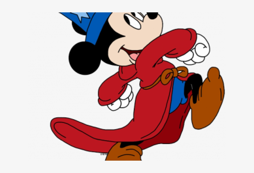 Sorcerer Clipart Fantasia - Clipart Mickey Mouse Sorcerer, transparent png #7693908