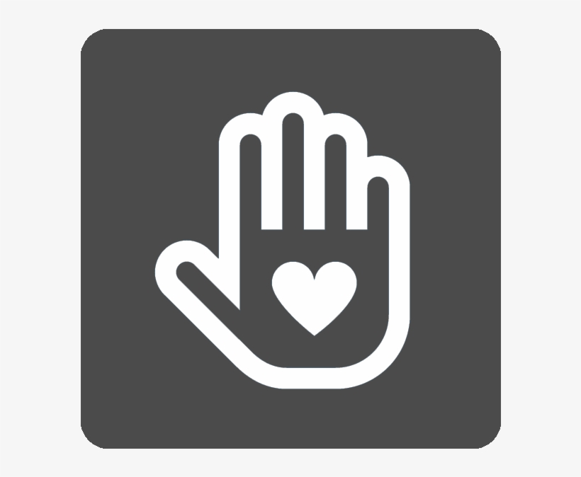 Volunteer Icon Grey Square - Volunteer Icon White, transparent png #7694063