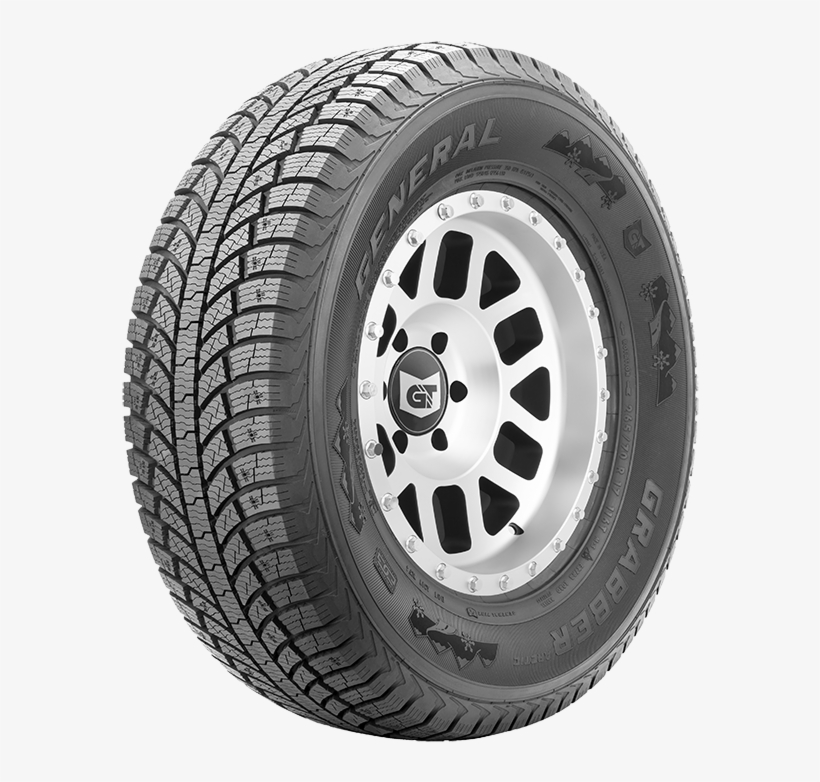 Studdable Winter Tire For Large Suvs And Pickup Truck - General Tire Grabber Arctic, transparent png #7694198