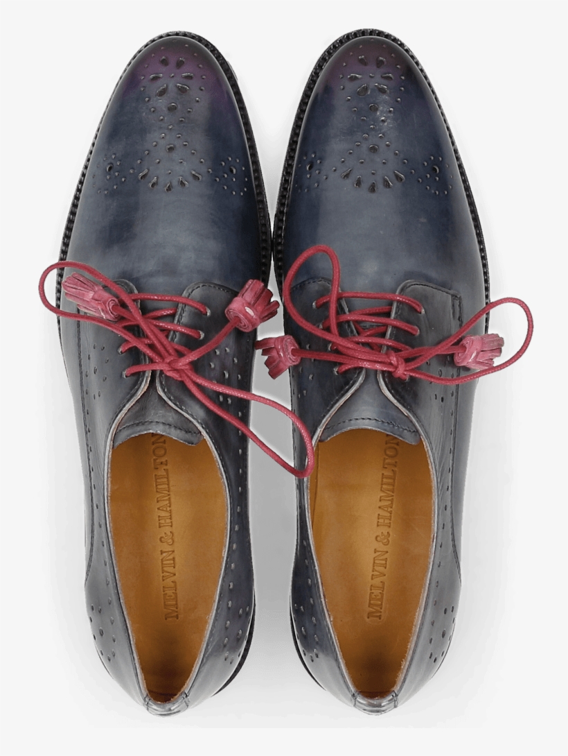 Derby Shoes Betty 2 Satelite Shade Dark Pink - Leather, transparent png #7694462