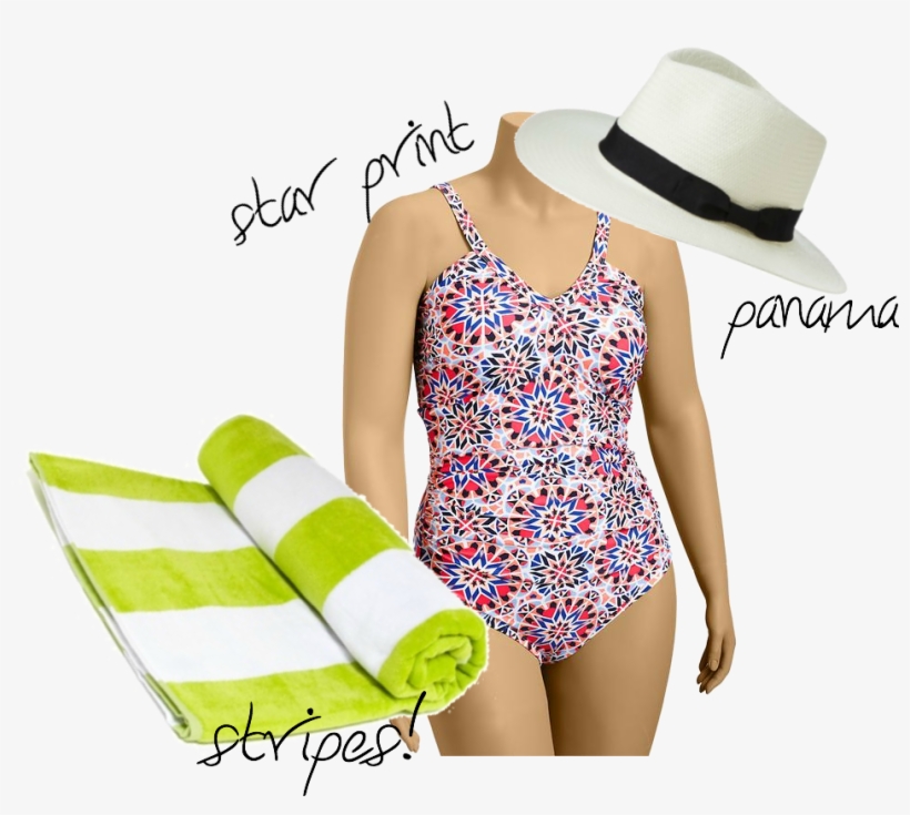 Affordable Stylish Plus Size Transparent Background - Maillot, transparent png #7694621