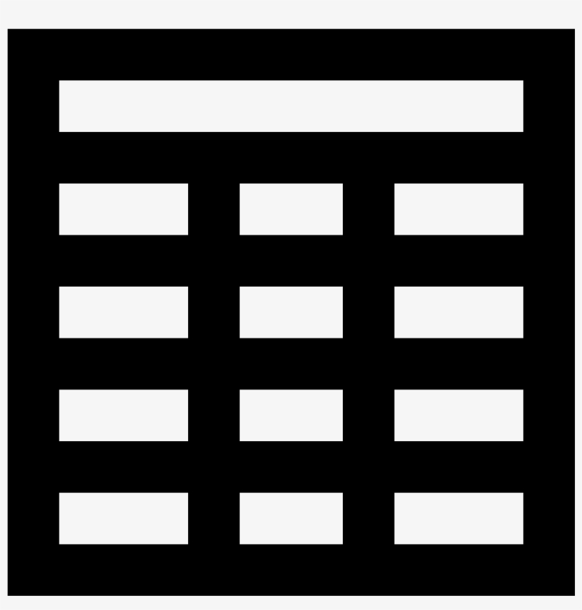 Year View Icon - Icon, transparent png #7694645