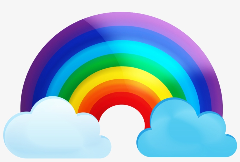 Src/img/icon View File - Rainbow On Two Clouds, transparent png #7694842
