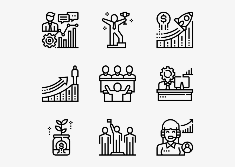 Business Motivation - Astronaut Icon, transparent png #7695363