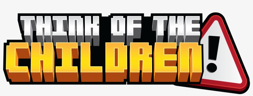 Think Of The Children Is A Wacky Co-op Parent Simulator - Graphic Design, transparent png #7695657