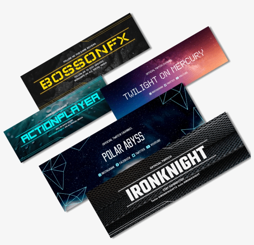 Twitch Banner Label Free Transparent Png Download Pngkey