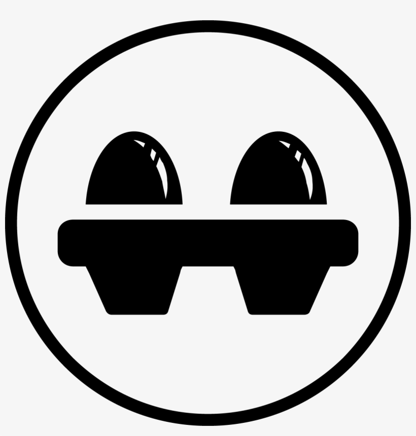 Egg Icon - Circle, transparent png #7698405